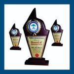 WOODEN AWARD PLAQUE